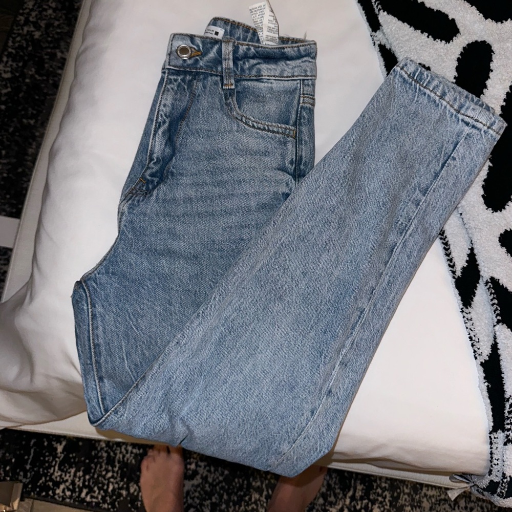 Zara mom jeans